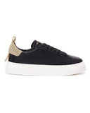 Bobe Suede Belted New Sneakers Black Beige (2)