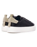 Bobe Suede Belted New Sneakers Black Beige (4)