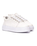 Cercocita Trine Women's Casual Shoes in White (2)