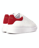 Martin Valen Women’s Chunky Sneakers in White and Red (3)