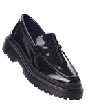 Full Black Loafer With High Sole (4)