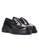 Full Black Loafer With High Sole (2)
