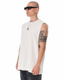 Urban Style Sleeveless Plain T-shirt (3)
