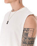 Urban Style Sleeveless Plain T-shirt (4)