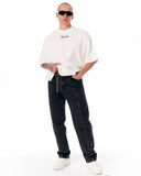 Urban Style Washed Black Jeans (4)