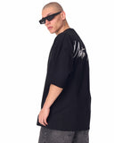 3D Embroidered Martin Valen Signature Black Oversized T-Shirt (7)