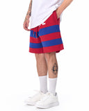 Men's Who Forgets Will Heal Fleece Sport Shorts Red (2)