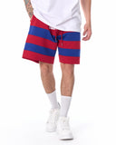 Men's Who Forgets Will Heal Fleece Sport Shorts Red (4)