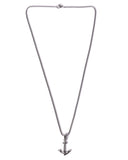 Anchor Figure Stainless Steel Necklace (2)