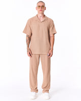 Beige Breeze Fit Heren Trainingspak