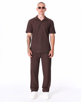 Bruin Breeze Fit Heren Trainingspak