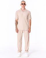 Breeze Fit Heren Trainingspak in Crème
