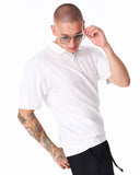 Men's Old Money Oversized T-shirt in White (5)
