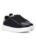 Men's Casual Sneakers Iconic Black-Gold (2)