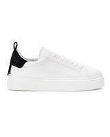 Bobe Cintura in Pelle Nuove Scarpe da Ginnastica Bianco Nero