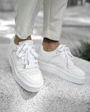 Men's High Sneakers in White