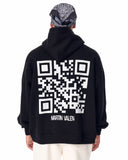 QR Hoodie in Black (3)