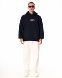 Up and Down Oversized Black Hoodie (2)