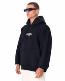 Up and Down Oversized Black Hoodie (3)