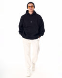 Street Culture Oversized Black Hoodie (10)