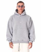 Hoodie Gris Oversized de Culture Urbaine