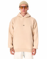 Hoodie Beige Oversize de Culture Urbaine