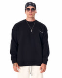 MV Basic Oversized Black Sweatshirt