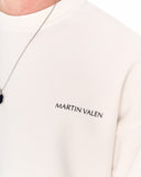 MV Basic Oversized White Sweatshirt (3)