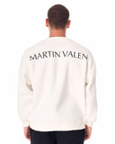 MV Basic Oversized White Sweatshirt (5)