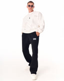 MV Basic Oversized White Sweatshirt (9)