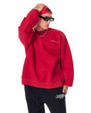 MV Basic Oversized Red Sweatshirt (7)