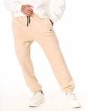The Crown Oversized Beige Jogger (8)