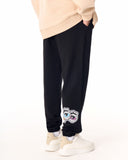 Graphic Printed Black Jogger For Men (2)