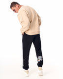 1881 Embroidered Oversized Beige Sweatshirt (6)