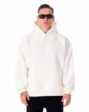 Men's Oversized Hoodie X-Mark White (2)
