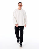 Men's Oversized Sweatshirt X-Mark White (10)
