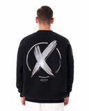 Men's Oversized Sweatshirt X-Mark Black (8)