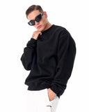 Men's Oversized Sweatshirt X-Mark Black (11)
