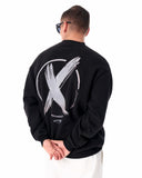 Men's Oversized Sweatshirt X-Mark Black (12)