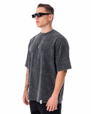 Streetwear Washed Gray Oversized T-shirt (2)