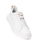 SOSi White Leather Casual Sneakers For Men (2)