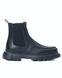 Black Suede Slip On Genuine Leather Boots For Men (2)
