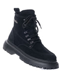 Water-proof Black Suede Boots For Men (3)