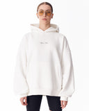 Ethnosign Oversized White Hoodie For Women