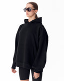 Monarch Loop Black Hoodie For Women (4)