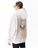 Monarch Loop White Hoodie For Women (6)