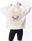 Monarch Loop White Hoodie For Women (8)