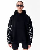 Women's Oversized Hoodie Martin Valen Black (2)