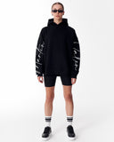 Women's Oversized Hoodie Martin Valen Black (10)