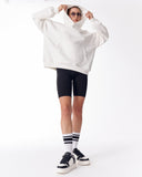 Back Embroidery Oversized White Hoodie For Women (6)